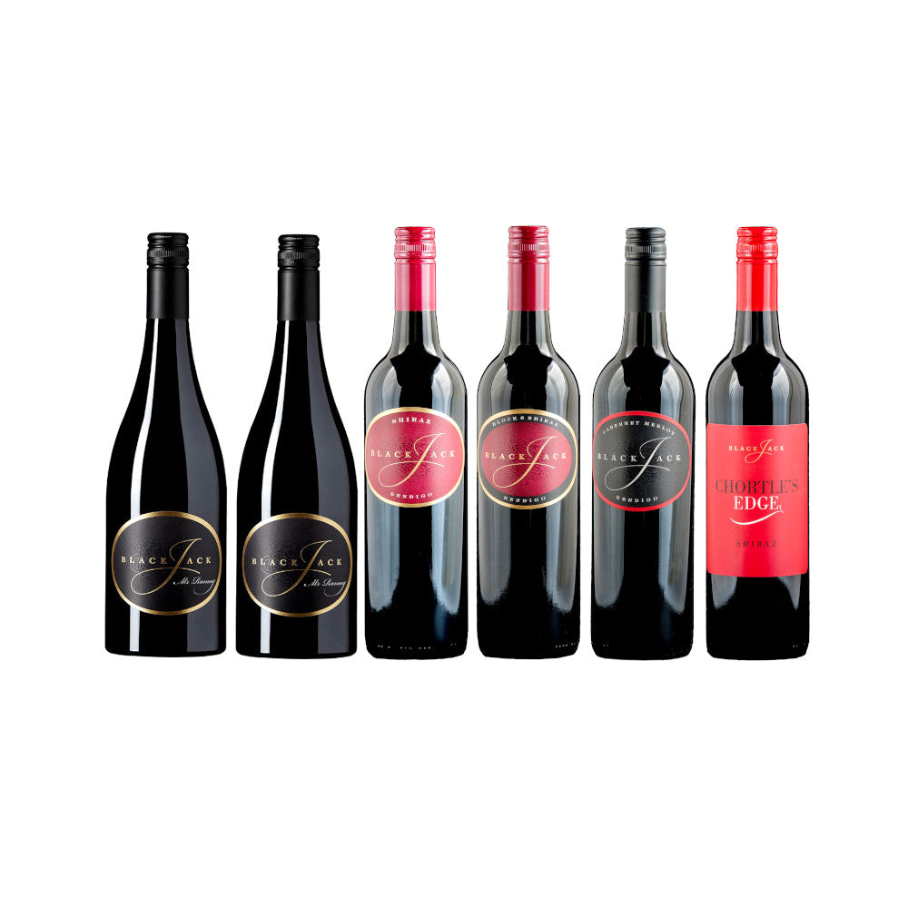 Blackjack Premium Red 6 Pack