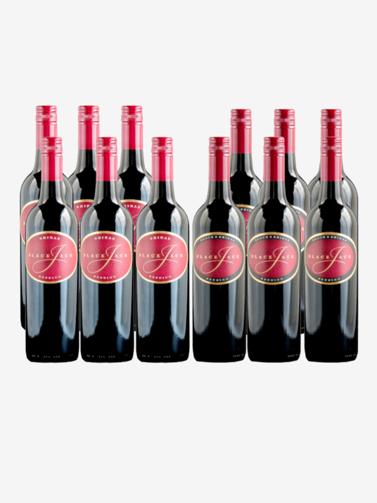 Blackjack Shiraz Vertical 12 Pack